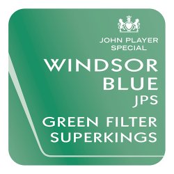 Windsor Blue JPS Green Filter 20 Superkings