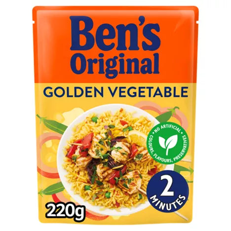 Ben's Golden Vegetable Rice 250g