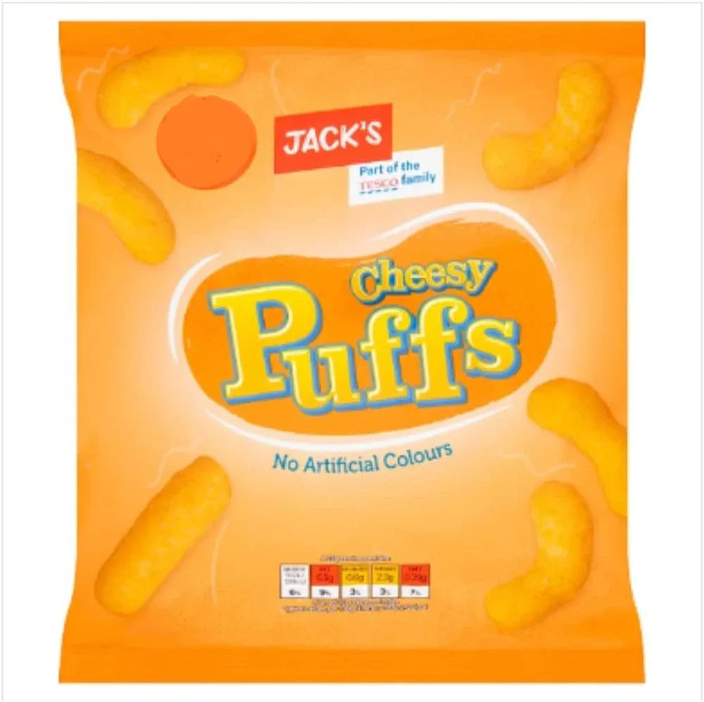Jack's Cheesy Puffs 60g