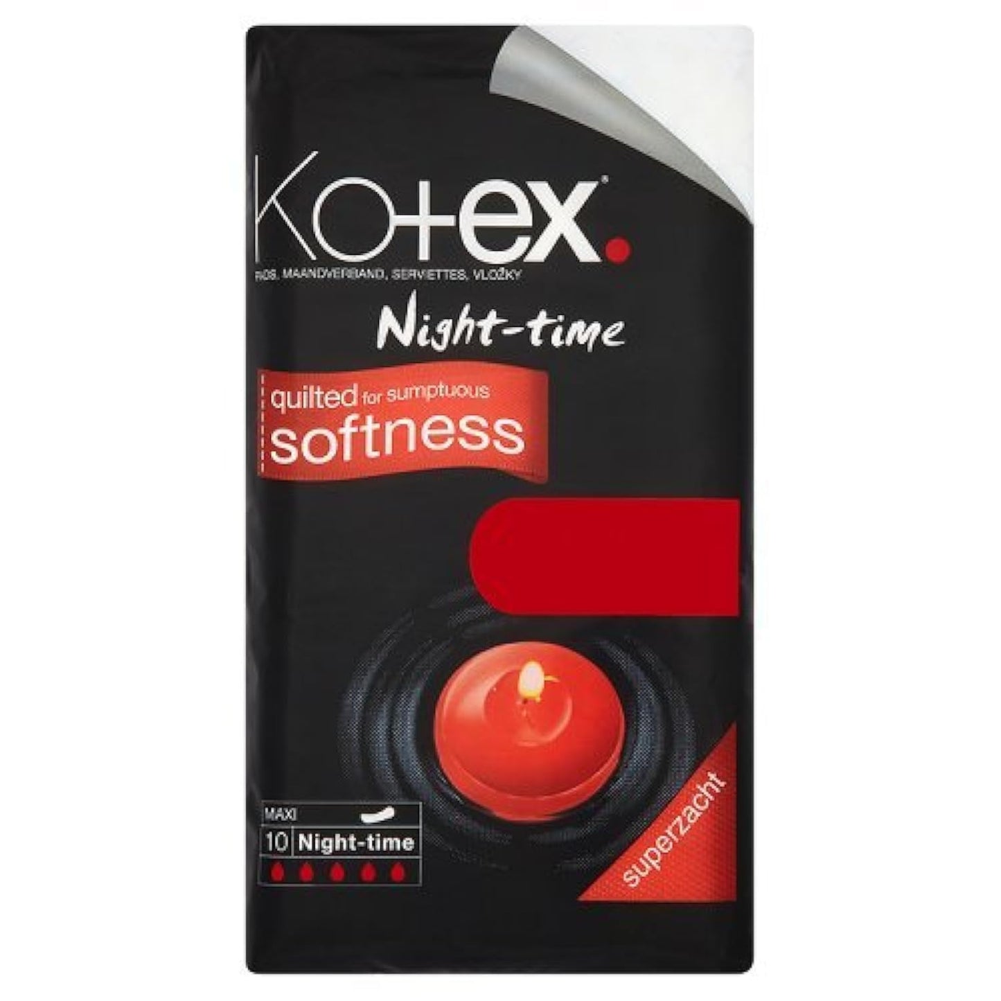 Kotex Night-Time Size 5 Pads (SANITARY)