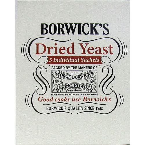 Borwick's Dried Yeast 30g