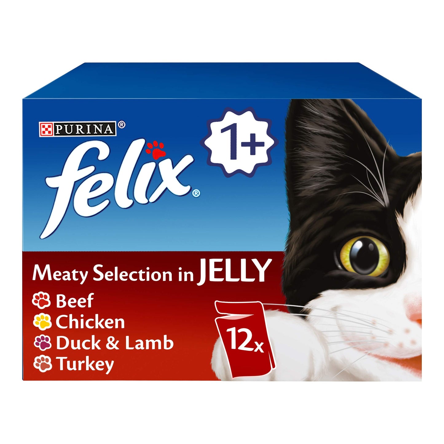 Felix Meaty Selection in Jelly 12x100g (CATFOOD)