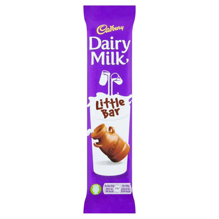 Cadbury Dairy Milk Little Bar 18g (CONFECTIONERY)
