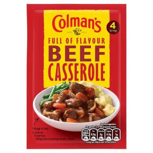 Colman's Beef Casserole 40g