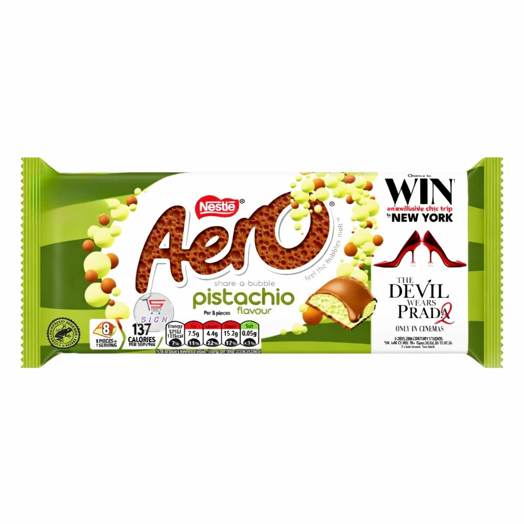 Nestle Aero Pistachio Block 90g