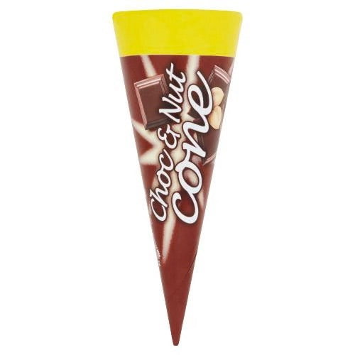 Choc & Nut Cone Ice Cream 72g