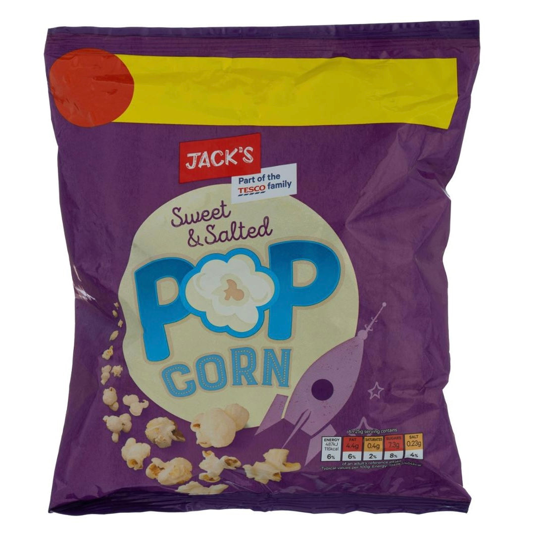 Jack’s Sweet & Salted Popcorn 50g