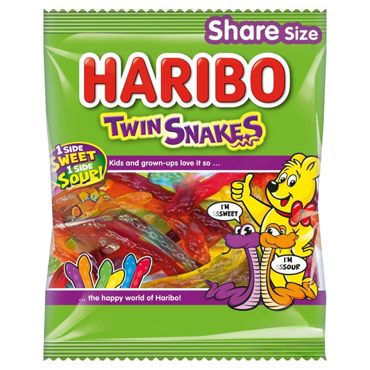 Haribo Twin Snakes 140g