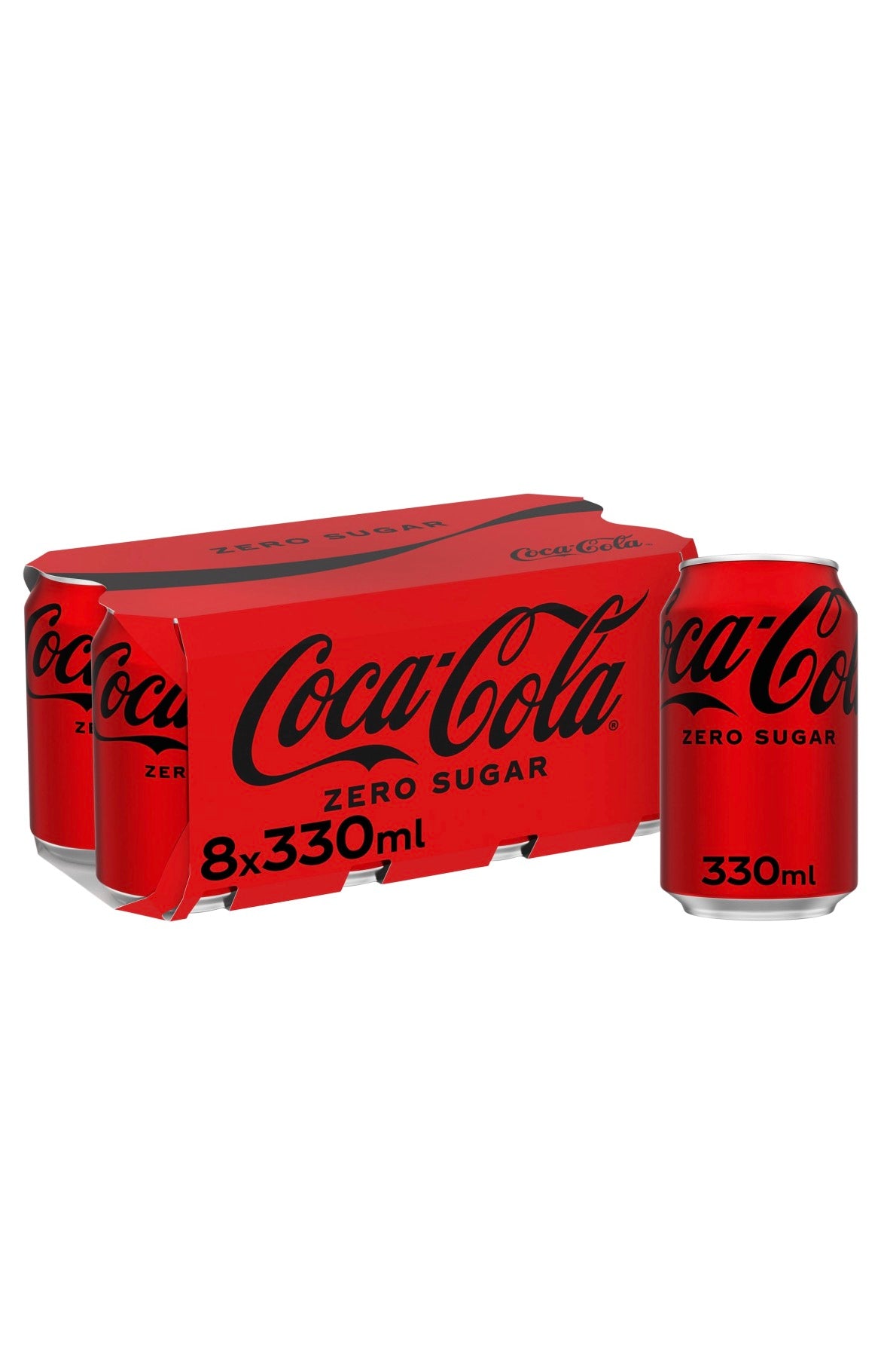 Coca Cola Zero Sugar 8x330ml
