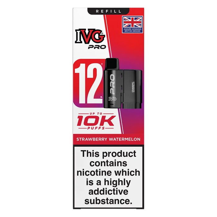 IVG Pro 12 Blue Strawberry Watermelon Pods