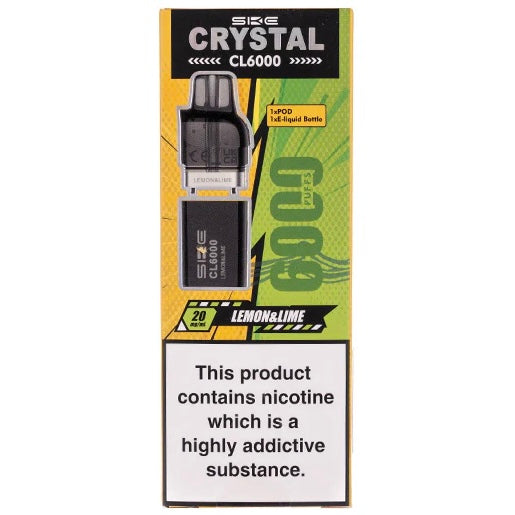 SKE Crystal CL6000 Lemon & Lime Pods