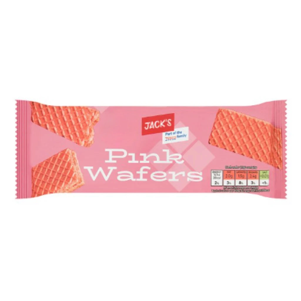 Jacks Pink Wafers 100g (BISCUITS)