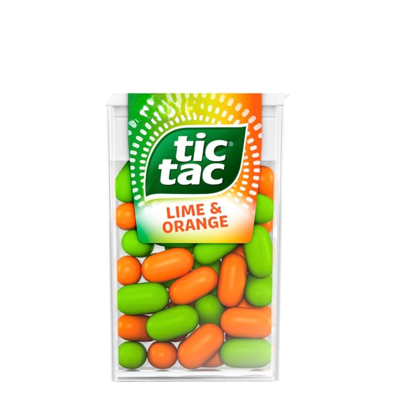 Tic Tac Lime & Orange 18g