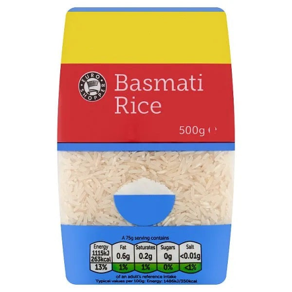 Euro Shopper Basmati Rice 500g