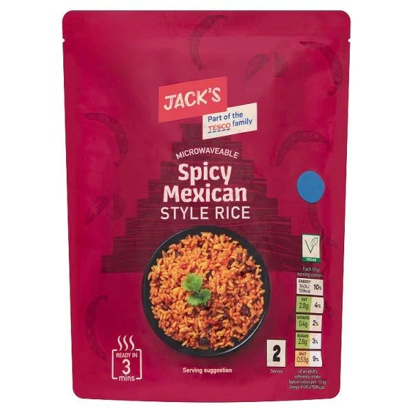Jack’s Spicy Mexican Style Rice 250g