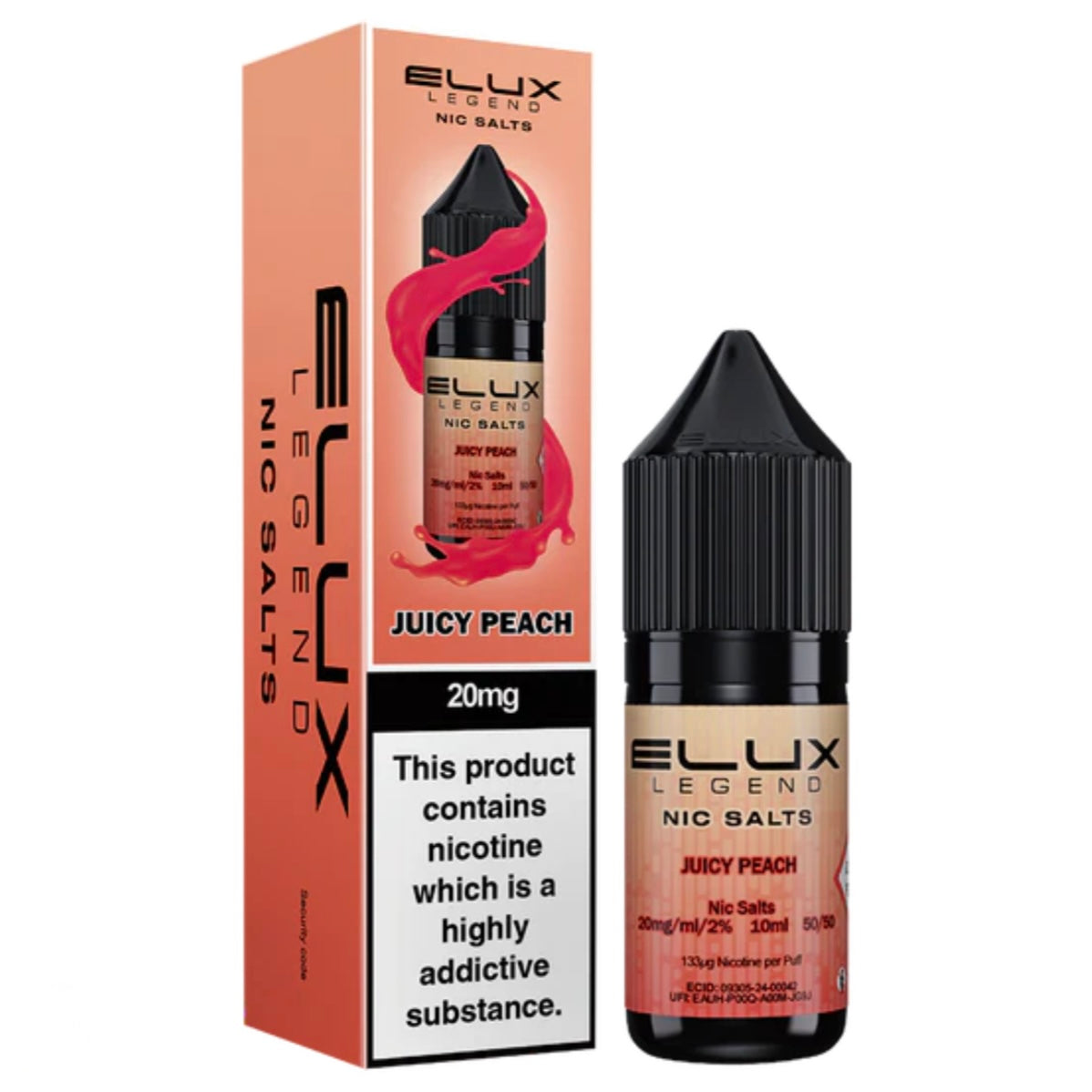 Elux Juicy Peach 20mg