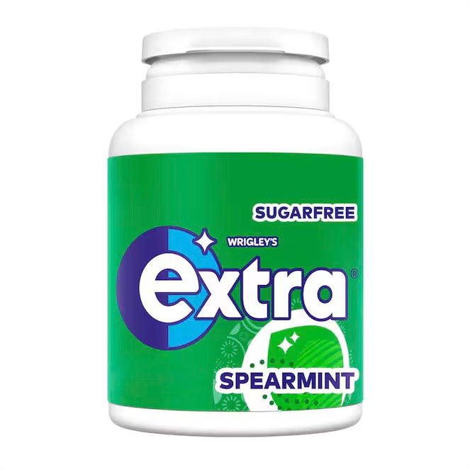Wrigley’s Extra Spearmint Sugerfree Chewing Gum Tub 64g