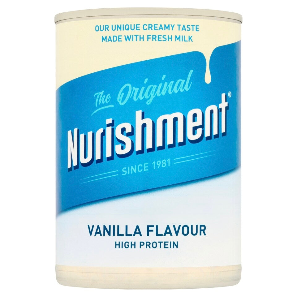 Nurishment Vanilla Tin 370ml (CHILLED)