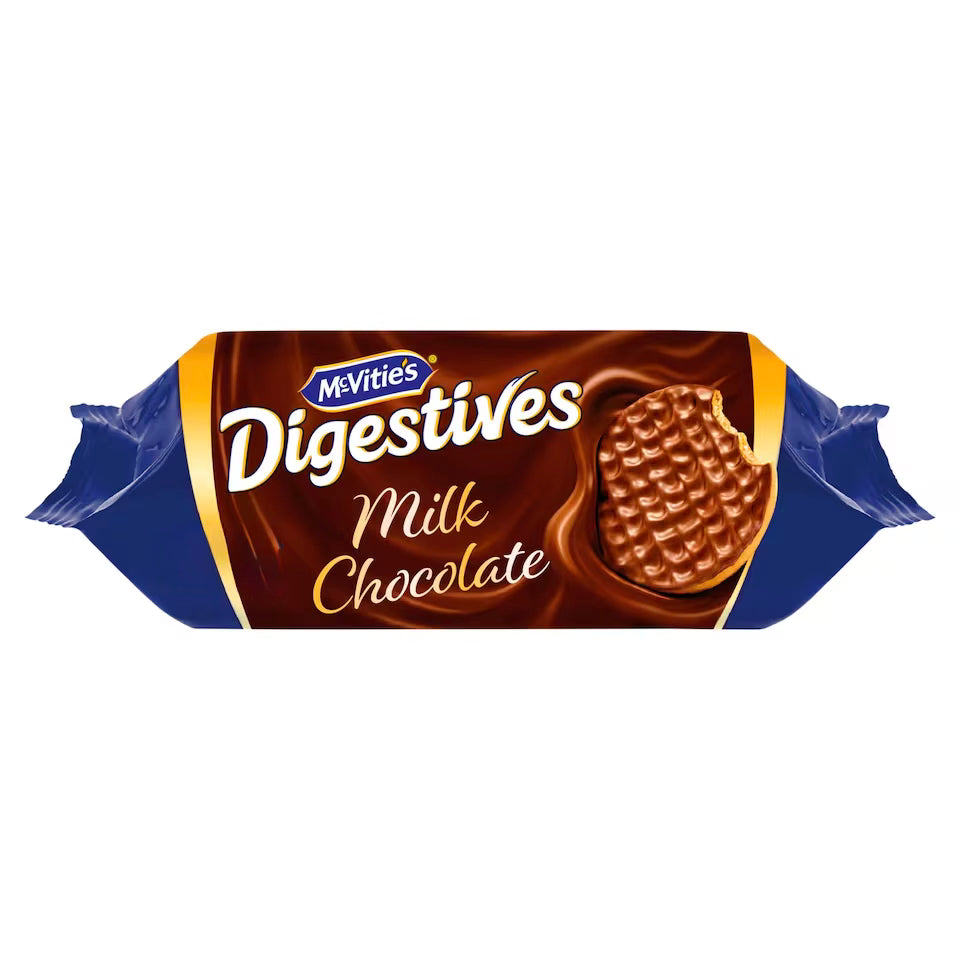 McVities Digestives Milk Chocolate 266g (BISCUITS)