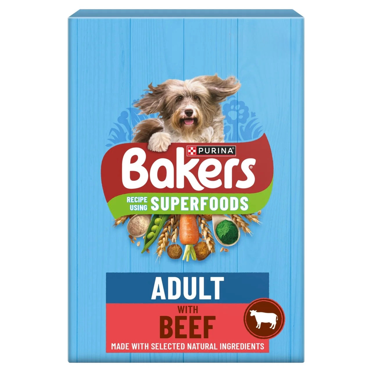 Bakers Beef & Country Vegetables 1kg (DOGFOOD)