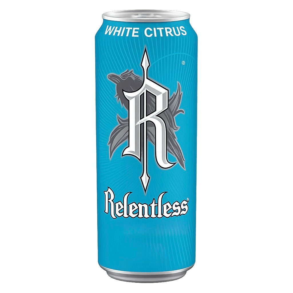 Relentless Energy Drink White Citrus 500ml