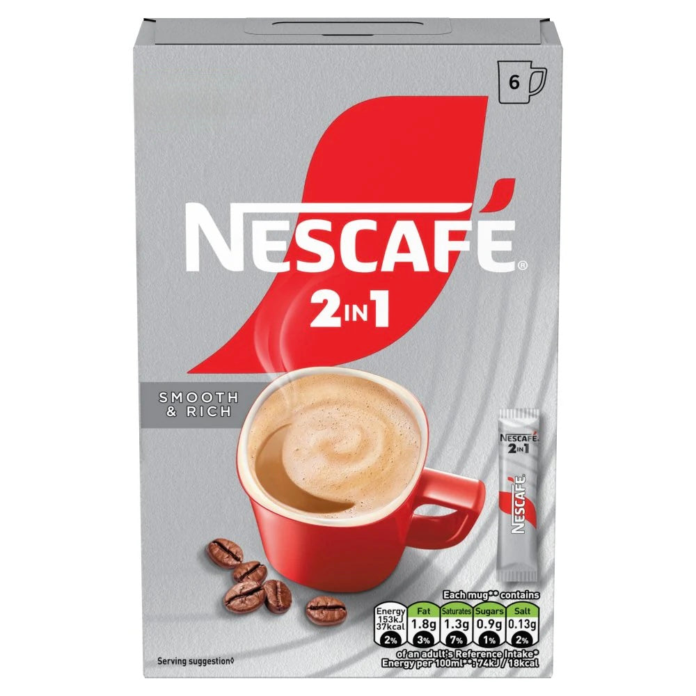 Nescafé 2in1 Smooth & Rich 54g (BEVERAGES)