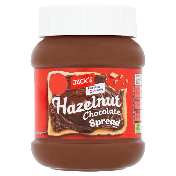 Jack's Hazelnut Chocolate Spread 400g