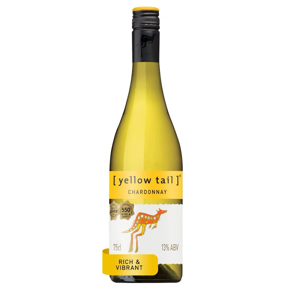 Yellow Tail Chardonnay Wine 75cl (ALCOHOL)