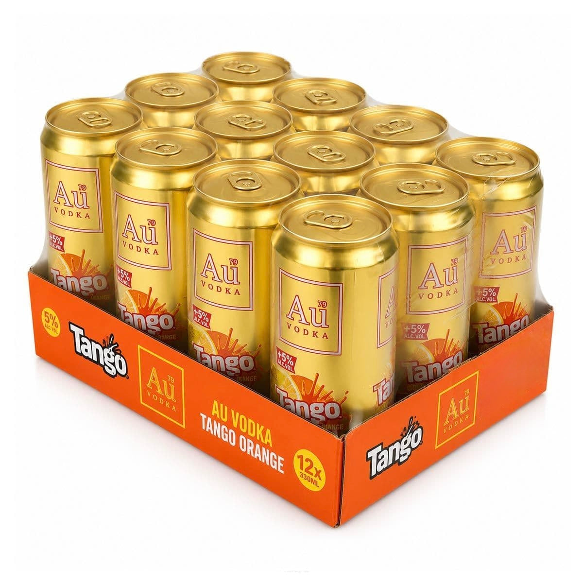 AU Vodka Tango Orange 12x330ml