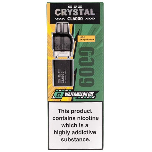 SKE Crystal CL6000 Watermelon Ice Pods