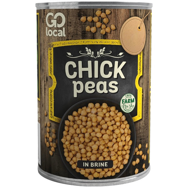 Go Local Chick Peas 240g (GROCERY)