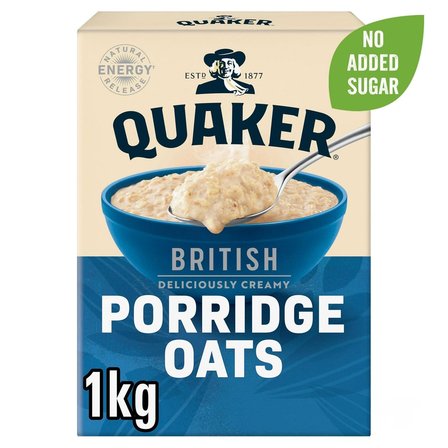 Quaker Porridge Oats Wholegrain 1kg