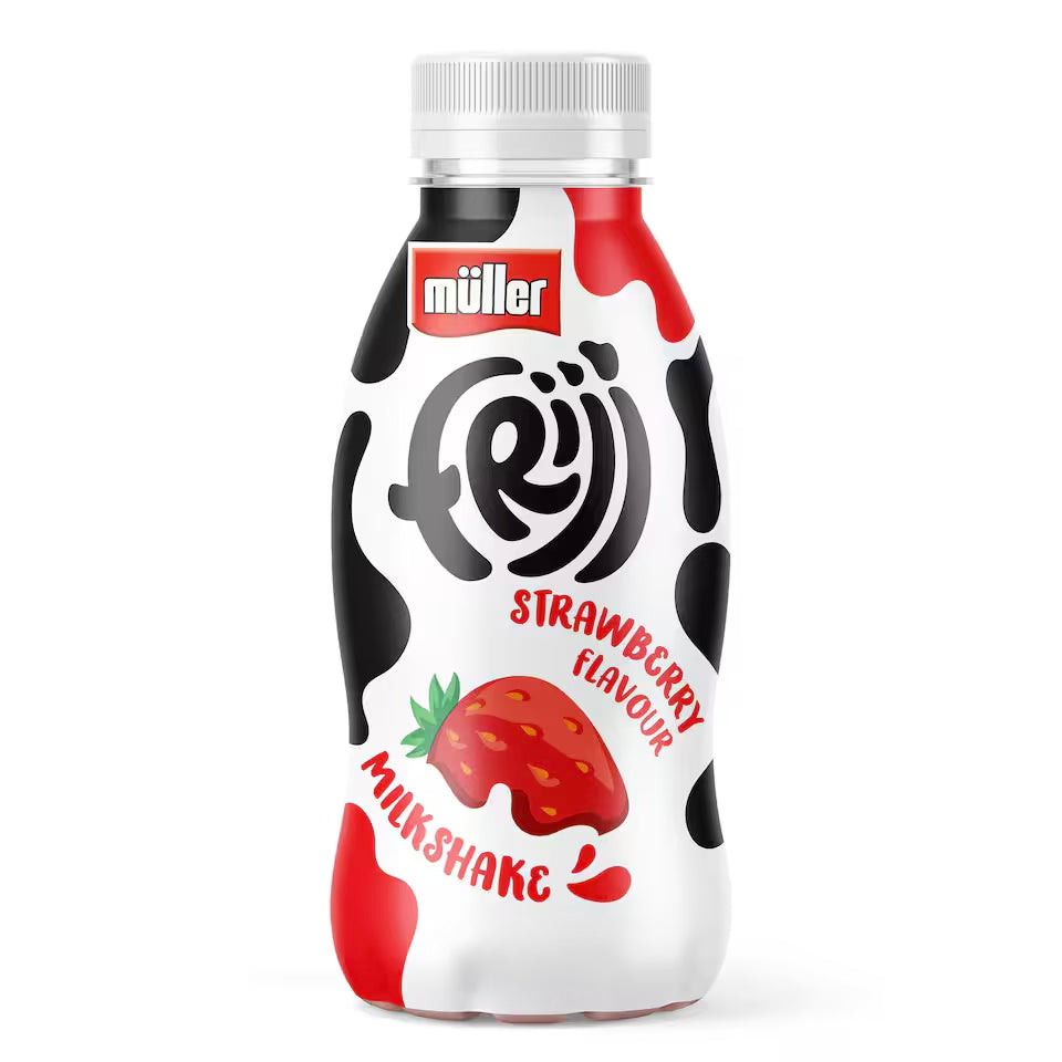 Muller Frijj Strawberry Milkshake 330ml