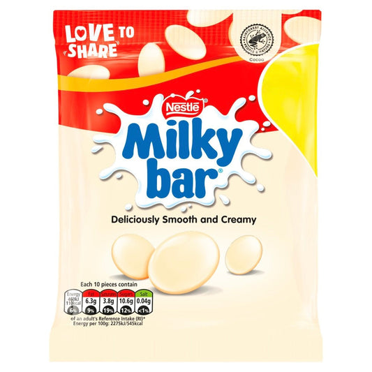Nestle Milkybar White Buttons 85g