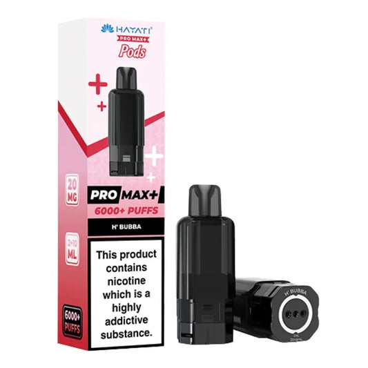 Hayati Pro Max+ 6000+ Puffs H’Bubba Pods