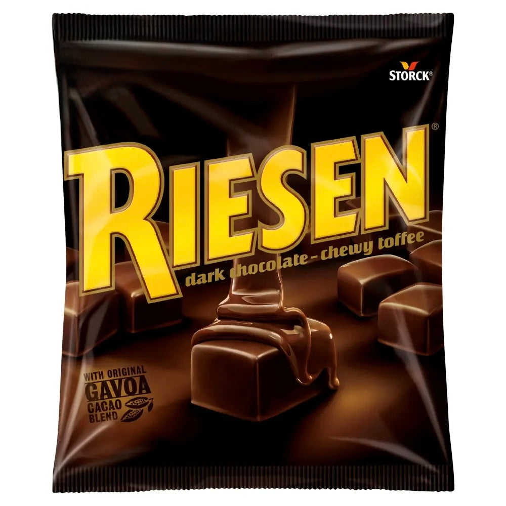 Riesen Dark Chocolate-Chewy Toffee 110g