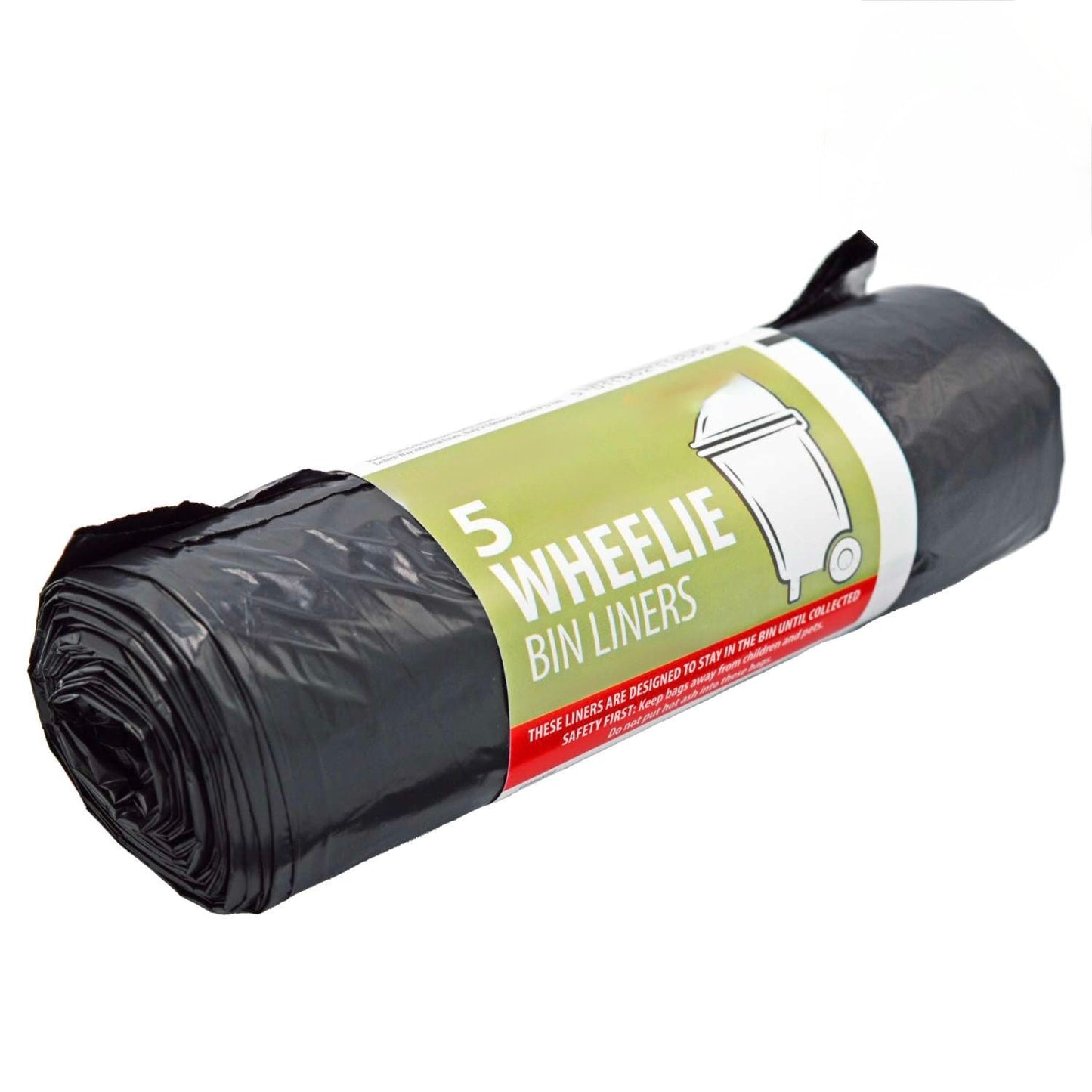 5 Heavy Duty Wheelie Bin Liners (HOUSEHOLD)