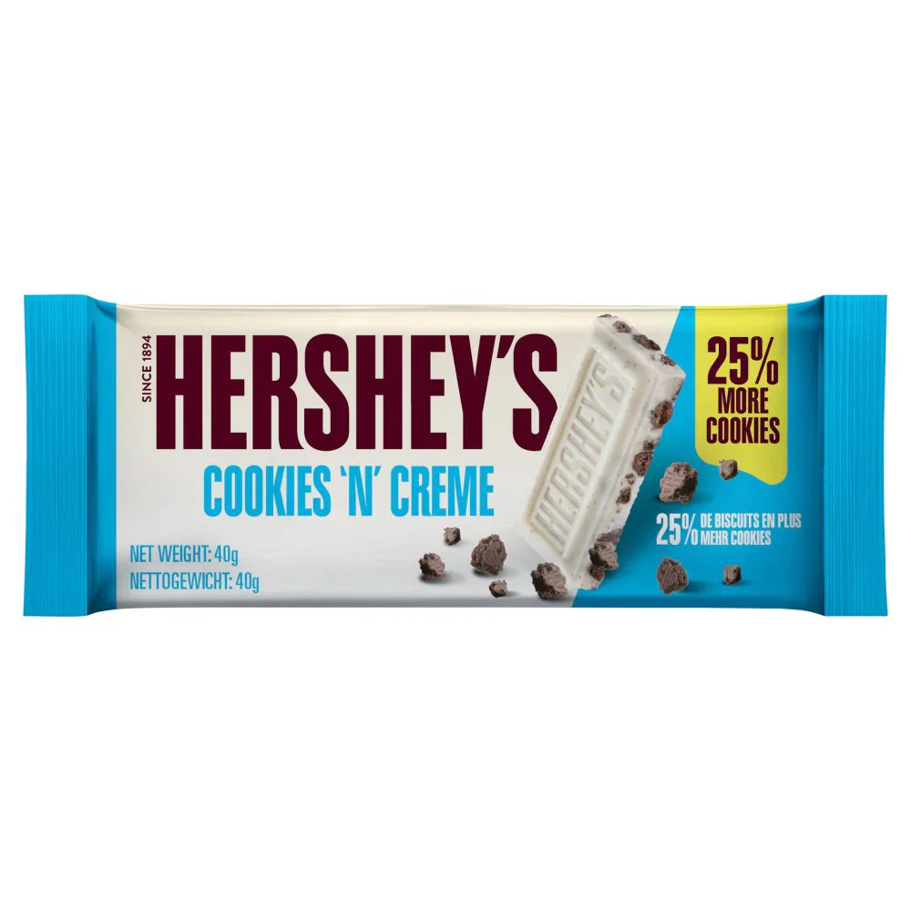 Hersheys Cookies 'n' Creme 90g (CONFECTIONERY)