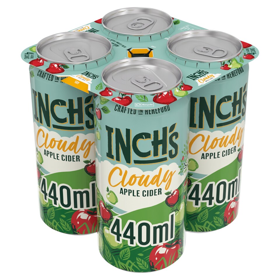 Inch’s Cloudy Apple Cider 4x440ml