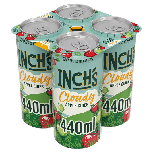 Inch’s Cloudy Apple Cider 4x440ml