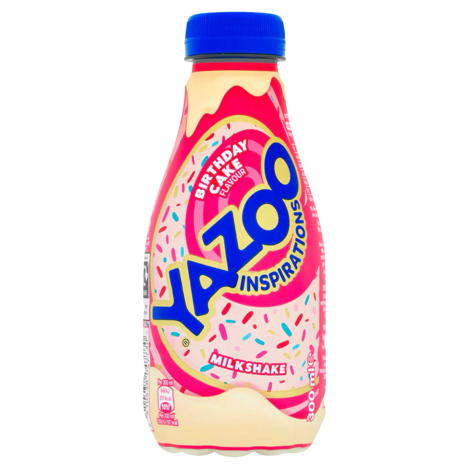 Yazoo Inspirations Birthday Cake Milkshake 300ml