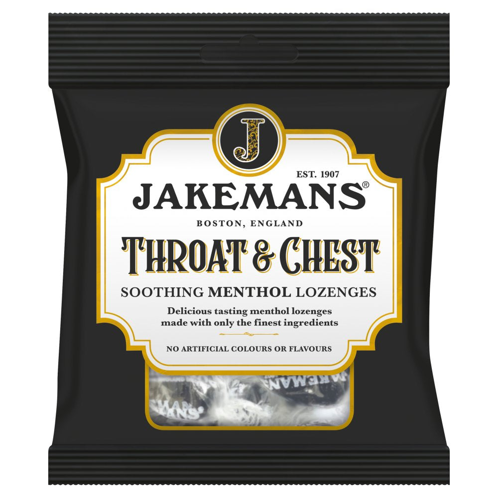 Jakemans Throat & Chest Lozenges 73g