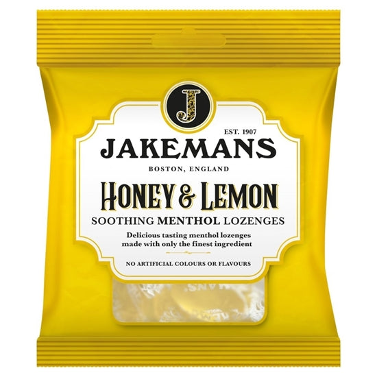 Jakemans Honey & Lemon Lozenges 73g