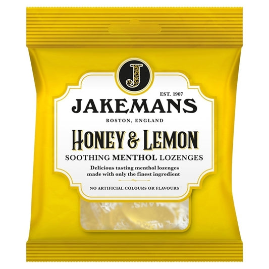 Jakemans Honey & Lemon Lozenges 73g