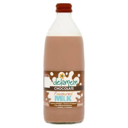 Delamere Chocolate Flavoured Milk 500ml