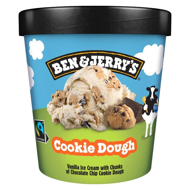 Ben & Jerry’s Cookie Dough Ice Cream 465ml (FROZEN)