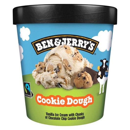 Ben & Jerry’s Cookie Dough Ice Cream 465ml (FROZEN)
