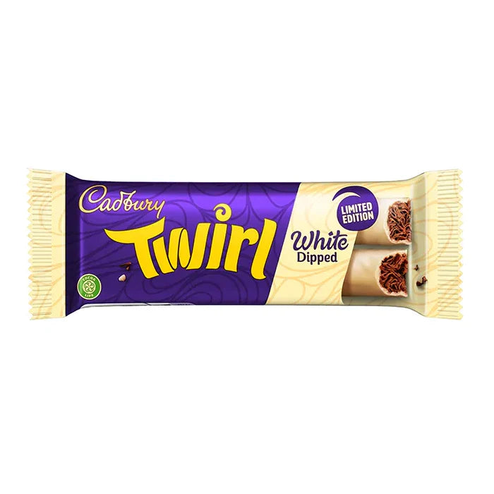 Cadbury Twirl White Dipped 43g