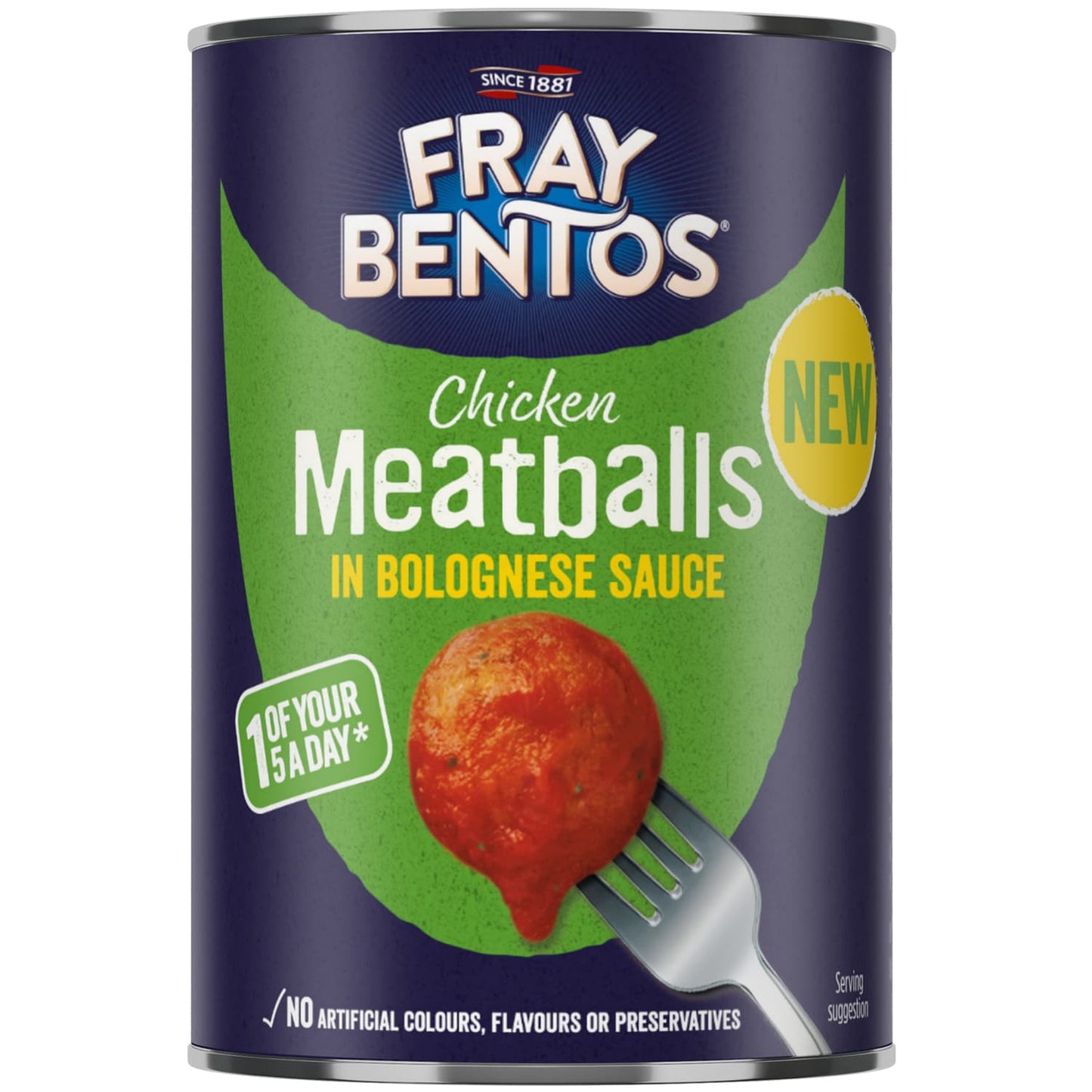 Fray Bentos Chicken Meatballs in Bolognese Sauce 380g