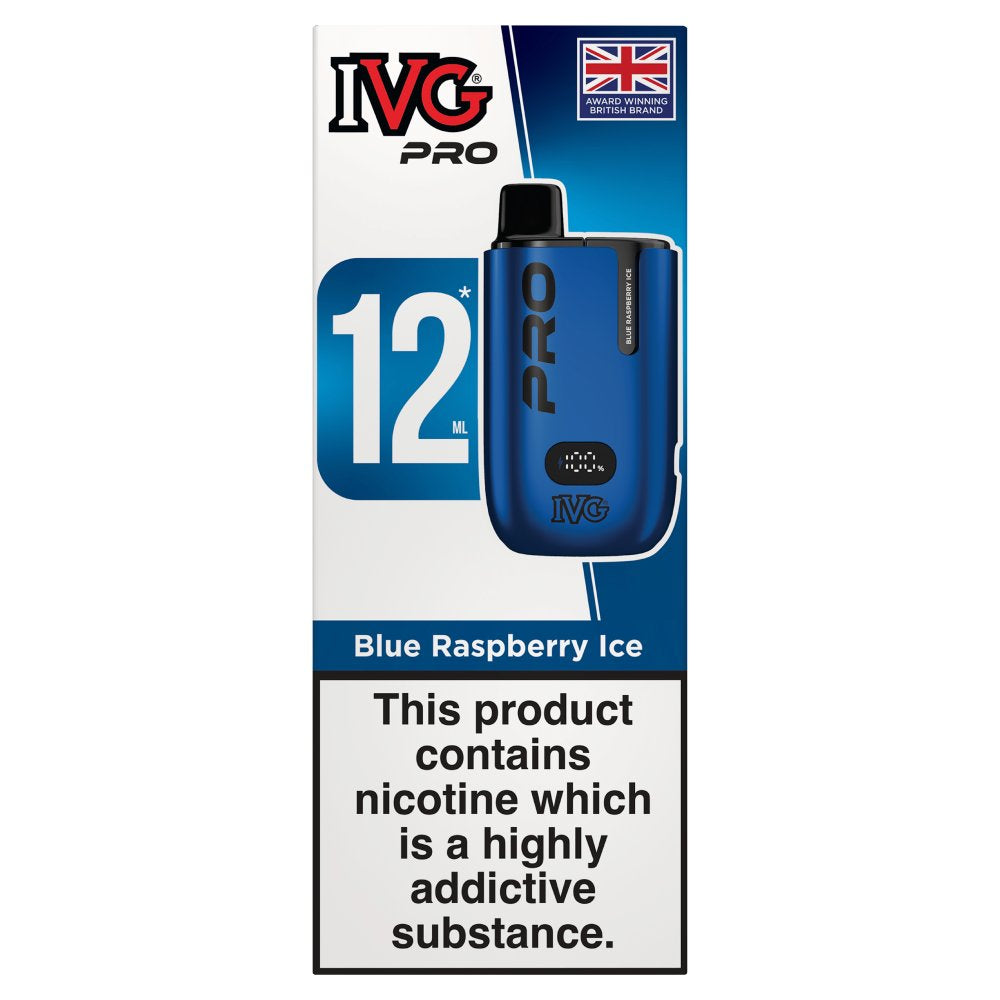IVG Pro 12 Blue Raspberry Ice